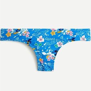 J. Crew Eco surf hipster bikini bottom in aloha print Size Small
